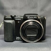 CASIO カシオ EXILIM EX-H50 コンパクトデジタルカメラ カメラレンズ EXILIM 25mm WIDE OPTICAL 24x f=4.5-108.0mm バッテリー付 動作品_画像2