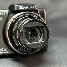 CASIO カシオ EXILIM EX-H50 コンパクトデジタルカメラ カメラレンズ EXILIM 25mm WIDE OPTICAL 24x f=4.5-108.0mm バッテリー付 動作品_画像7