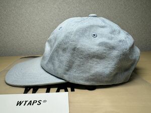 WTAPS キャップ SIZE X 00 ウォッシュドデニム ライトブルー 帽子 ダブルタップス ボーン