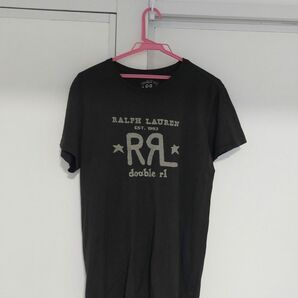 ダブルアールエル　 ブラック Tシャツ 半袖