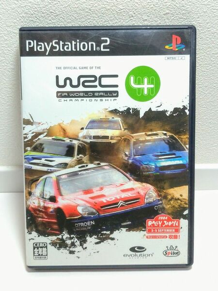 ★送料無料、ディスク美品★　PS2 WRC 4 改訂版 動作確認済　SPIKE 2005 FIA レア　ゲーム　ソフト