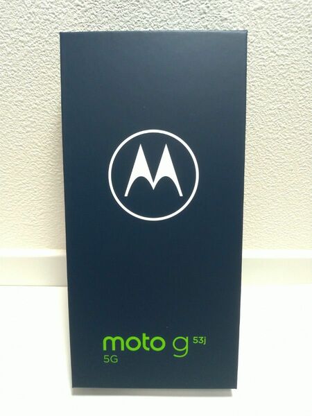 ★送料無料、新品未開封★ moto g53j 5g SIMフリー MOTOROLA モトローラ インクブラック 8GB/128GB