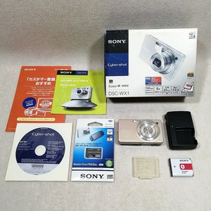 ●○ジャンク SONY DSC-WX1 MS-MT2G NP-BG1 メモリースティックDUO バッテリー 充電器○●