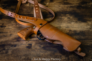 [ free shipping ] Colt python 4 -inch for shoulder ho ru Star [Jon & Maggy Factory] leather leather 