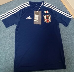 新品未使用サッカー 日本代表 ユニフォーム トレーニングシャツ Tシャツ Sサイズ アディダスadidas japan JFA