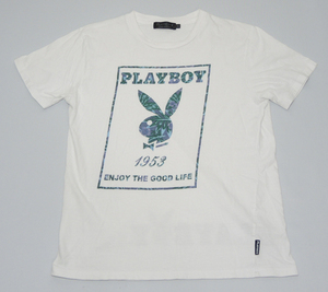 PLAYBOY／プリントTシャツ【PW5300L】／管CLY
