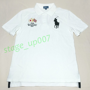 RALPH LAUREN（ラルフローレン）／POLO Track and Field W.C./世界陸上 半袖ポロシャツ JAPAN ゼッケン12/size160(160・84) ／管FFCW