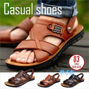  sandals men's beach sandals slippers resort sandals comfort large size light weight ventilation put on footwear feeling casual 24~29cm/24NLX9