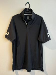 DAIWA Daiwa polo-shirt with short sleeves DE-7906 3XL BLACK