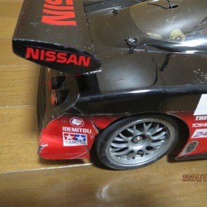 現状品 ジャンク品 NISSAN R390 GT1 TAMIYA製 おそらく欠品あり ボディ傷・破損あり の画像4