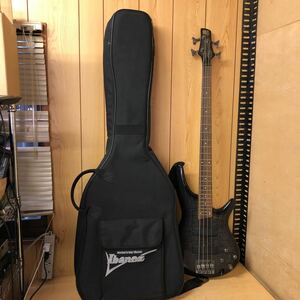 Ibanez アイバニーズ　ベース　エレキベース　弦楽器 SR400FM　ソフトケース付き 現状品