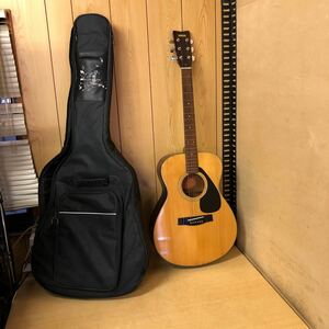 4) YAMAHA ヤマハ FG-152B アコースティックギター ケース付き 現状品