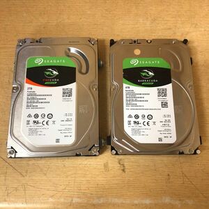 Seagate BarraCuda 4TB、SEAGATE FIRECUDA 2TB 現状品