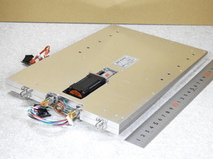 【HPマイクロ波】Candox Systems CDX-ATI003 DC-3.6GHz DELAY LINE UNIT IN/OUT:SMA(F) STEPPING MOTOR駆動 動作未確認 現状渡しジャンク品