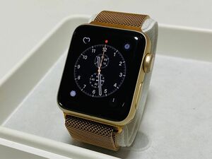 Apple Watch 38mm シリーズ2 ゴールド アルミニウム アップルウォッチ