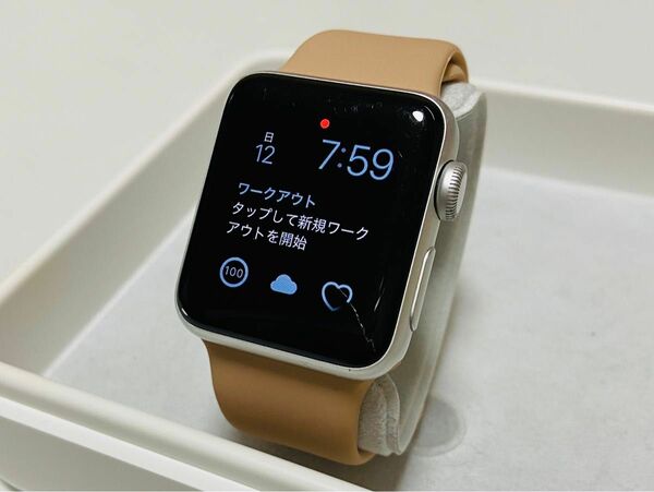 Apple Watch シリーズ3 38mm アルミニウム アップルウォッチ