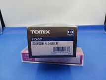 ★送料無料 美品 即決有★ TOMIX HO-361 国鉄電車 581系 583系 サシ581形_画像3