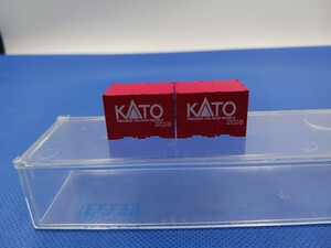 ★送料無料 即決★ KATO コンテナ 鉄道模型コンテスト2018 非売品 赤 2個