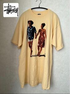 ★stussy スチューシー men's 半袖Tシャツ XLサイズ★