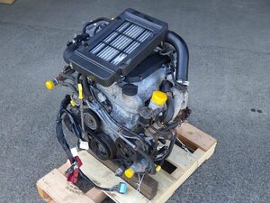 ジムニー エンジン K6AT 5MT 80,416Km タービン オルタネーター ACコンプレッサー等 H20年 JB23W 【個人宅直配不可】