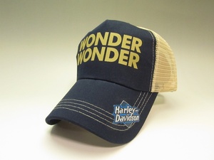 1 jpy start new goods unused Harley Davidson cap hat /298/ baseball cap Golf cap mesh snap back 