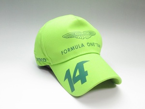 1 jpy start new goods unused Aston Martin Formula team cap hat /325/ baseball cap Golf cap men's 