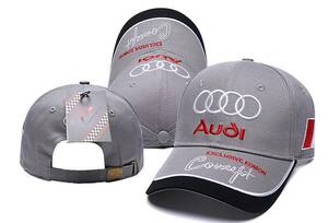 1 jpy start new goods unused Audi cap hat /322/ baseball cap Golf cap men's Audi 