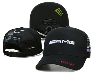 1 иен старт новый товар не использовался AMG Benz колпак шляпа /329/ бейсболка Golf колпак мужской Monstar armor ge