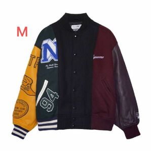 Supreme x MM6 Maison Margiela Split Varsity Jacket "Multicolor" M