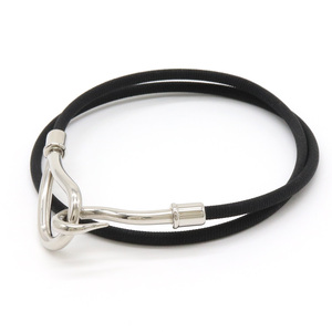 Hermes Hermes Jumbo Choker Collecle Braclet Bracelet Cotte Code Black Black