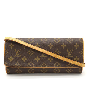 LOUIS VUITTON ルイ ヴィトン モノグラム ポシェットツインGM ショルダーバッグ 斜め掛けショルダー 2WAY