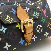 LOUIS VUITTON ルイ ヴィトン モノグラムマルチカラー エライザ ショルダーバッグ ハンドバッグ ノワール 黒_画像7