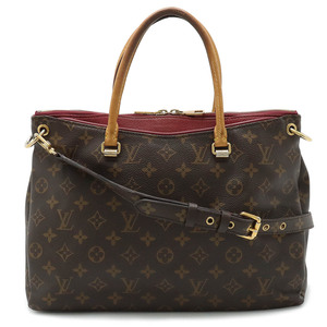 LOUIS VUITTON ルイ ヴィトン モノグラム パラス ハンドバッグ トートバッグ 2WAY ショルダーバッグ 斜め掛け