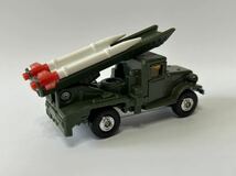 トミカ 黒箱 トヨタ 自衛隊 ロケット車 HQ15V型 No.77-3-1 日本製_画像5