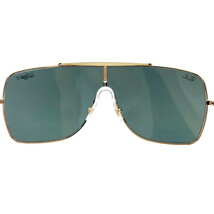 極美品 レイバン RayBan ウィングス2 WingsⅡ サングラス RB3697 9050/71 140 3N ゴールド/ダークグリーン(Y0510_15)_画像3