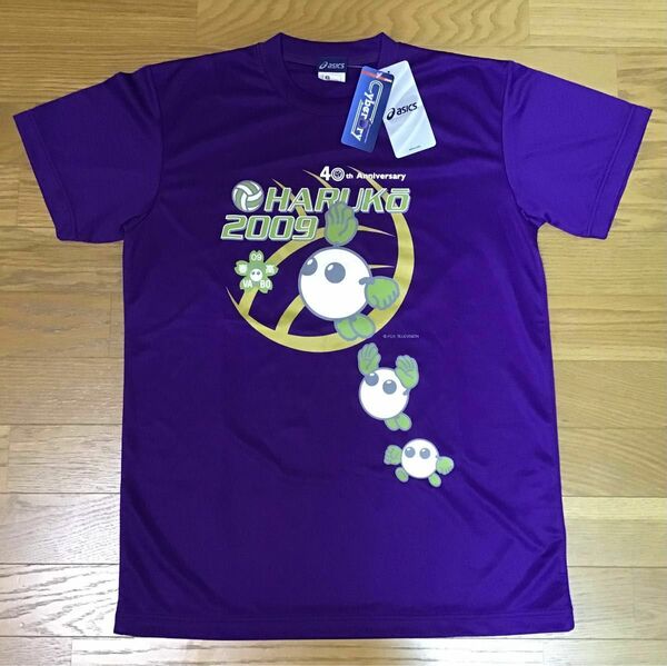 未使用　バボちゃんTシャツ　2009年春高 バレーボール　asics アシックス