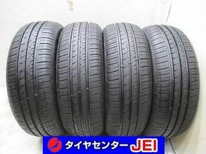 165-60R14 9.5-9分山 ネオリン ネオグリーン 2023年製 中古タイヤ【4本】送料無料(M14-6814）