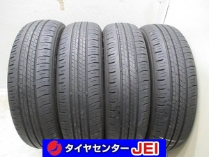 165-65R14 9-8.5分山 ダンロップ エナセーブEC300+ 2023年製 中古タイヤ【4本】送料無料(M14-6838）