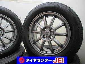 16インチ WM02 195/65R16 6J+40 100 ライズ/ロッキー 中古スタッドレスタイヤアルミホイール【4本セット】送料無料(SA16-4071）