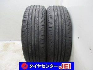 225-60R18 8.5分山 ダンロップ グラントレック 2022年製 中古タイヤ【2本】送料無料(M18-6981）