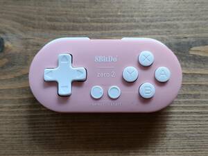 訳アリ品 8BitDo Zero 2 Bluetooth ワイヤレス コントローラー ピンク 正規品 美品