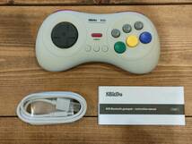 訳アリ品 8BitDo M30 Bluetooth コントローラー ゲームパッド ホワイト 正規品 美品_画像3