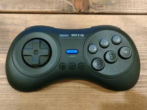 訳アリ品 ジャンク扱い 8BitDo M30 2.4G ワイヤレス ゲームコントローラー SEGA Genesis Mini & Mega Drive Mini & Switch ※一部検品不可