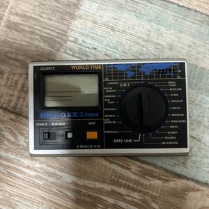 激レア！廃盤！レトロ！Casio PQ-40U 商船三井 MOL MITSUI O.S.K. Quartz WORLD TIME