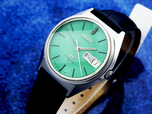 SEIKO グランドセイコー ハイビート 5646-7010 Steel Green Dial Cut Glass メンズ 自動巻き(美品、OH済み ) / 35mm_画像3