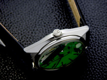 SEIKO グランドセイコー ハイビート 5646-7010 Steel Green Dial Cut Glass メンズ 自動巻き(美品、OH済み ) / 35mm_画像6