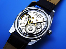 GRAND SEIKO グランド セイコー Chronometer DIASHOCK 35 JEWELS 43999 Burgundy Gradation 手巻き メンズ (美品、OH済み ) / 19mm_画像8