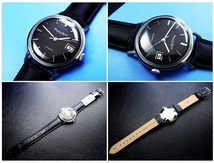 IWC インターナショナル Steel Cal 8541 Black Dial メンズ 自動巻き (美品、OH済み ) / 35mm_画像4