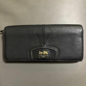 COACH コーチ 長財布 ウォレット ブラック