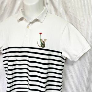 【グラニフ】ポロシャツ/　レオ・レオニズ フレンズ　　Lサイズ　Design Tshirts Store graniph